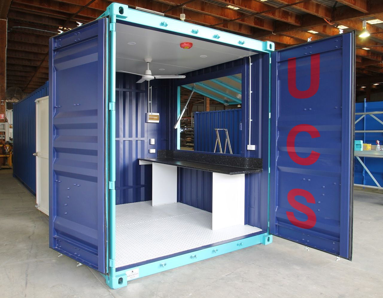 10′ High Cube Cafe Shipping Containers