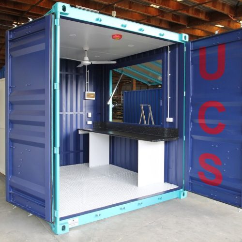 10′ High Cube Cafe Shipping Containers