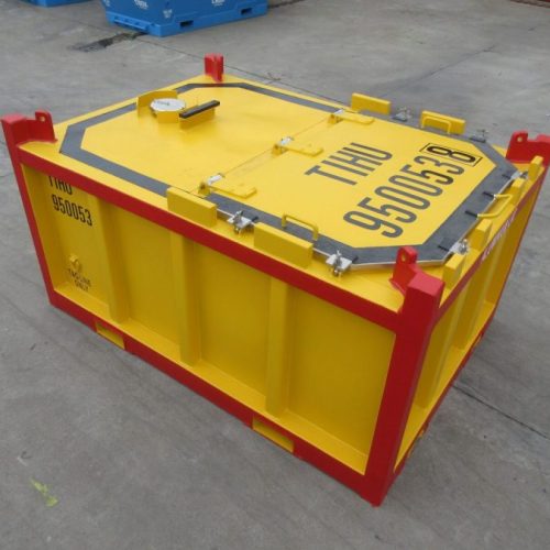 7’10 X 5’7 X 4’2 CUTTING SKIP OFFSHORE DNV CONTAINER