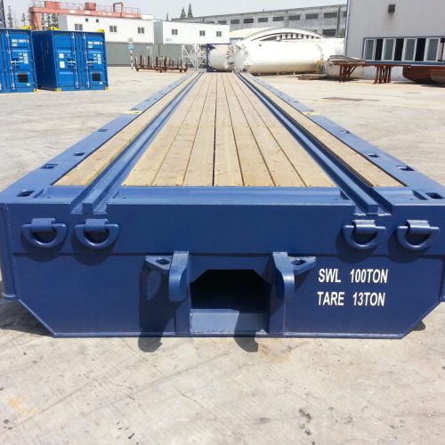 ROLL TRAILER CONTAINER